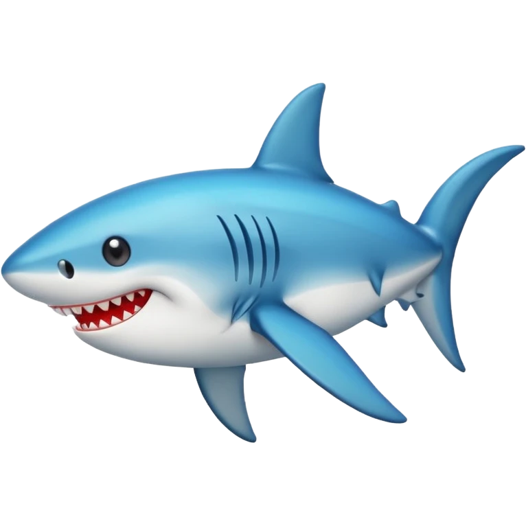 Tiburón con ojos de corazon emoji