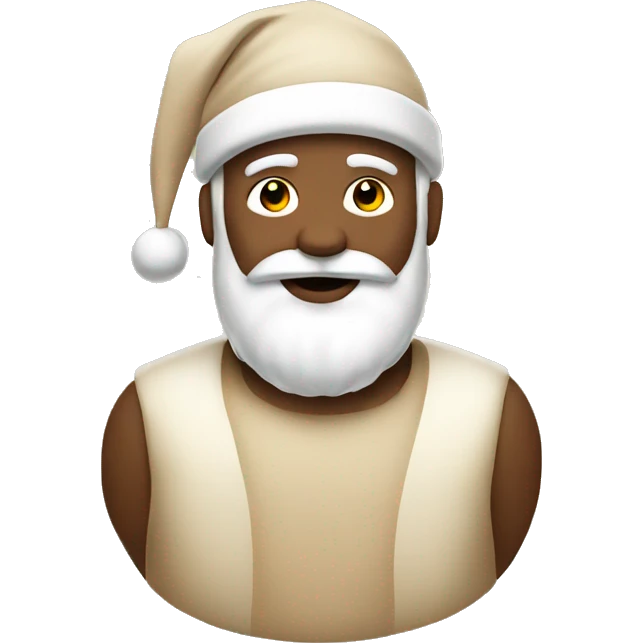 Beige Santa  emoji