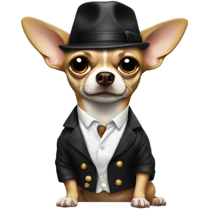 Chihuahua gangster emoji