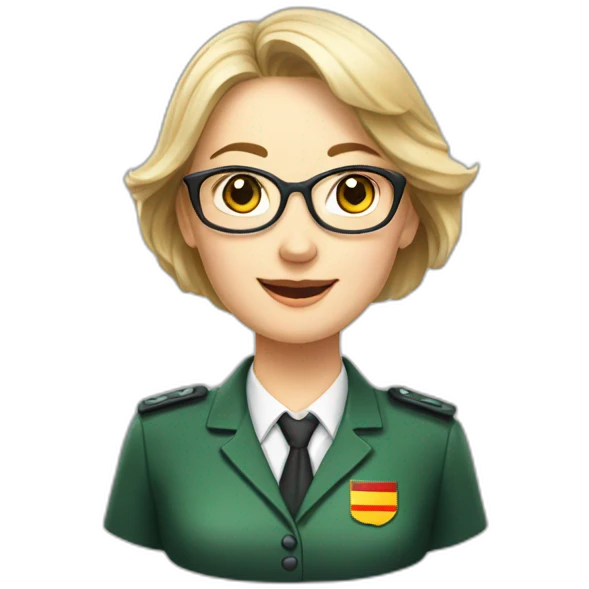 female german school head of admin in vietnam emoji