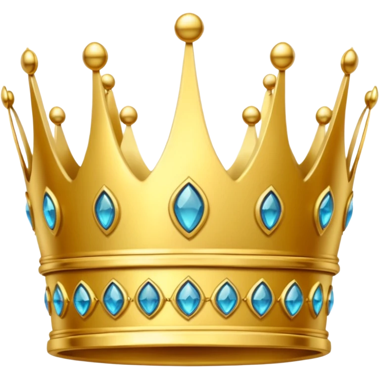 ornate gold crown emoji