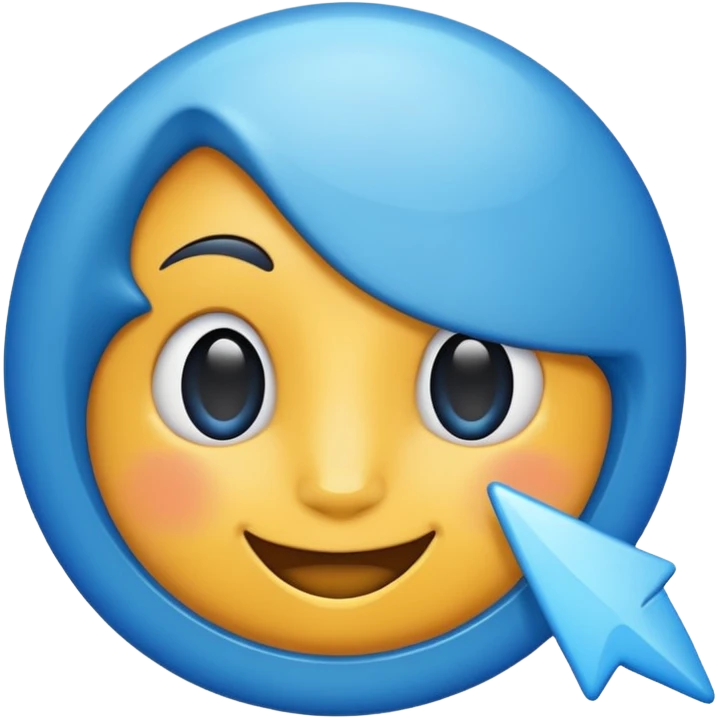 Blue tick emoji