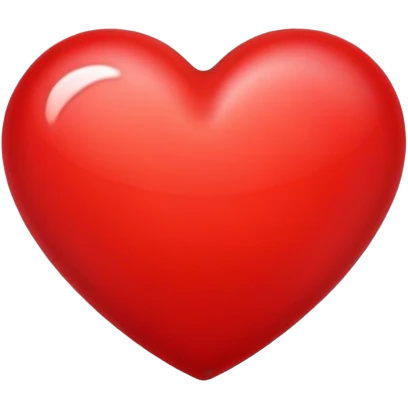 red heart emoji