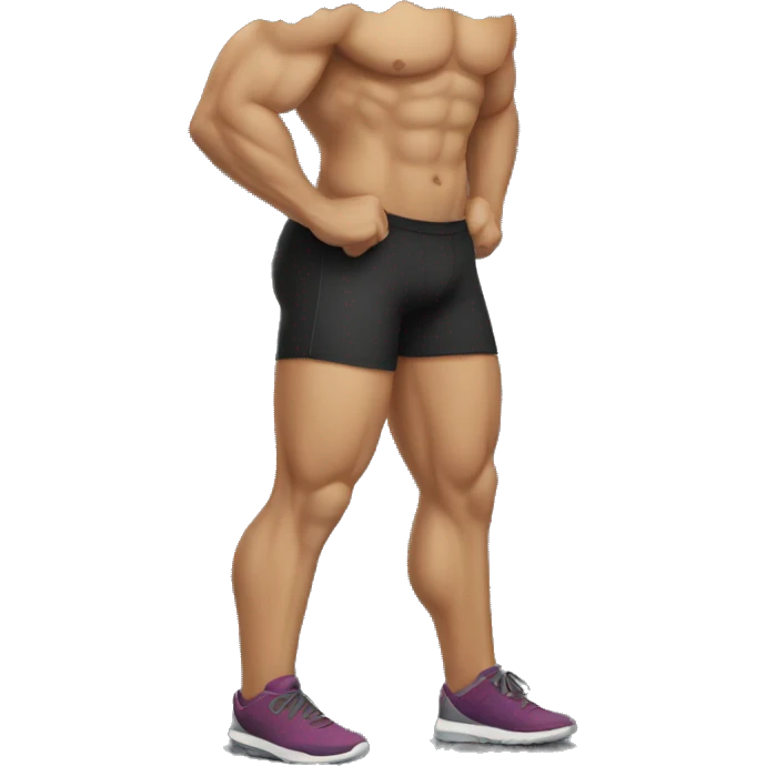 Leg day emoji