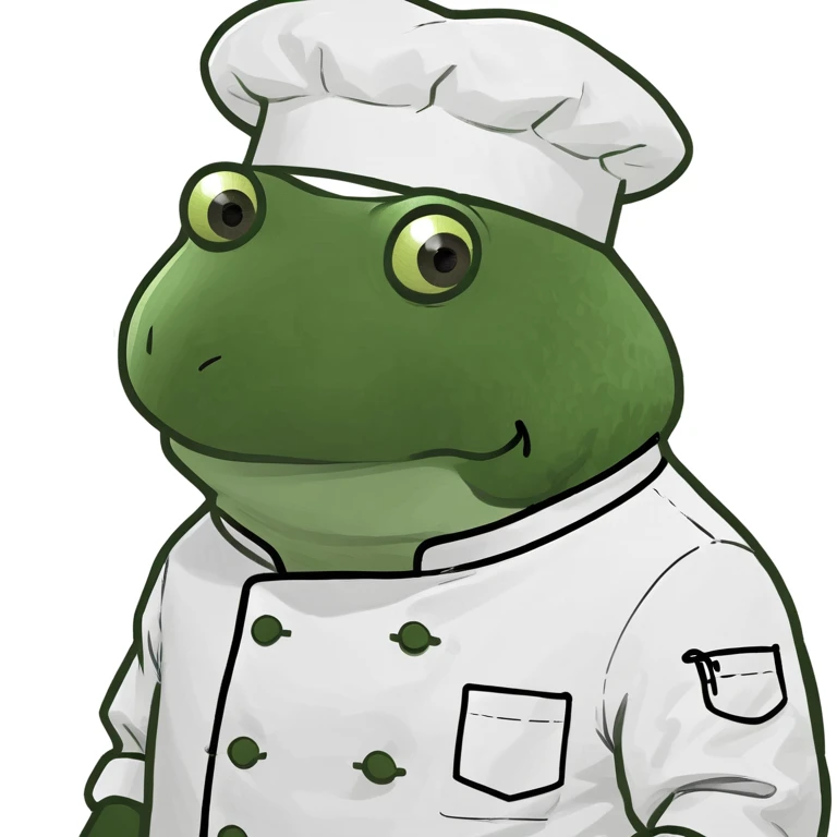 bufo in a chef coat emoji