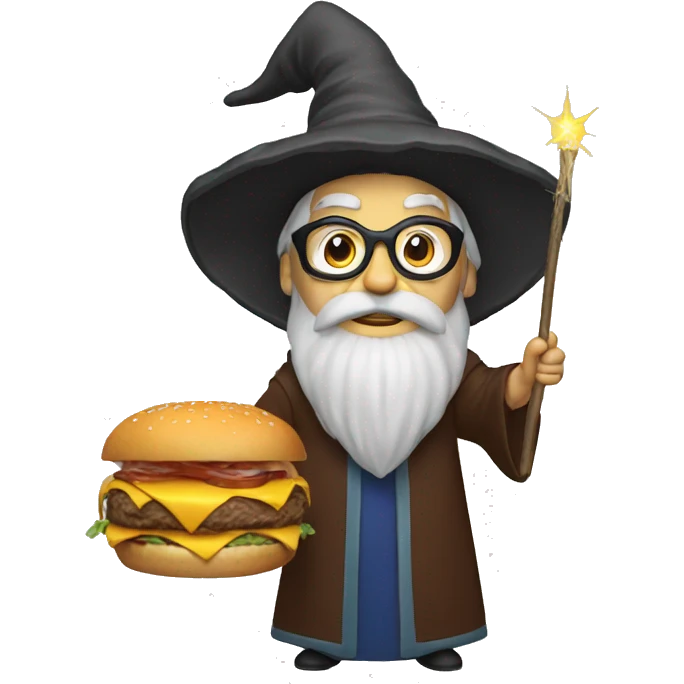 wizard-burger emoji