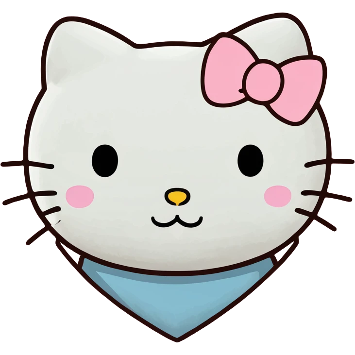 Hello Kitty inside a heart emoji