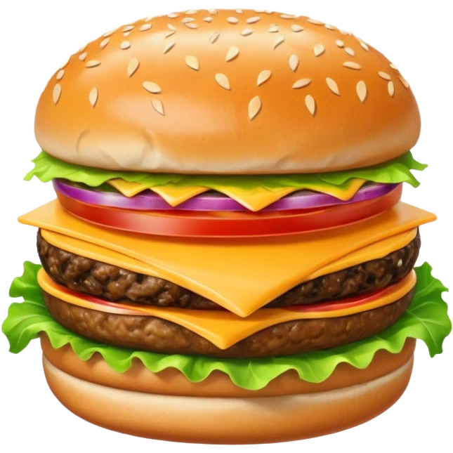 Hamburger emoji