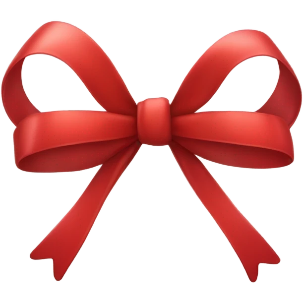red bow emoji