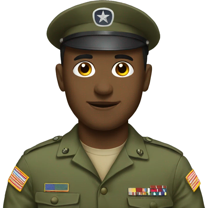 military  emoji