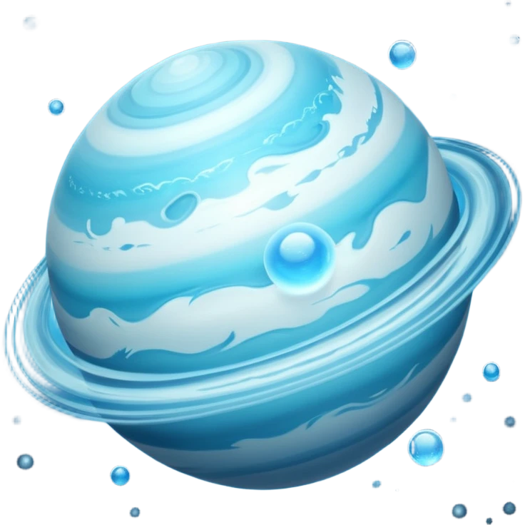 Planet uranus emoji