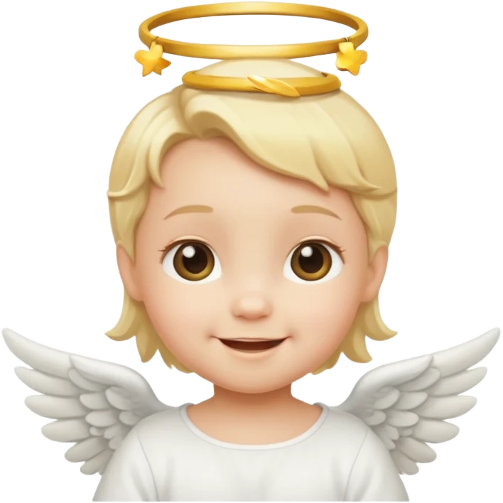 baby angel emoji