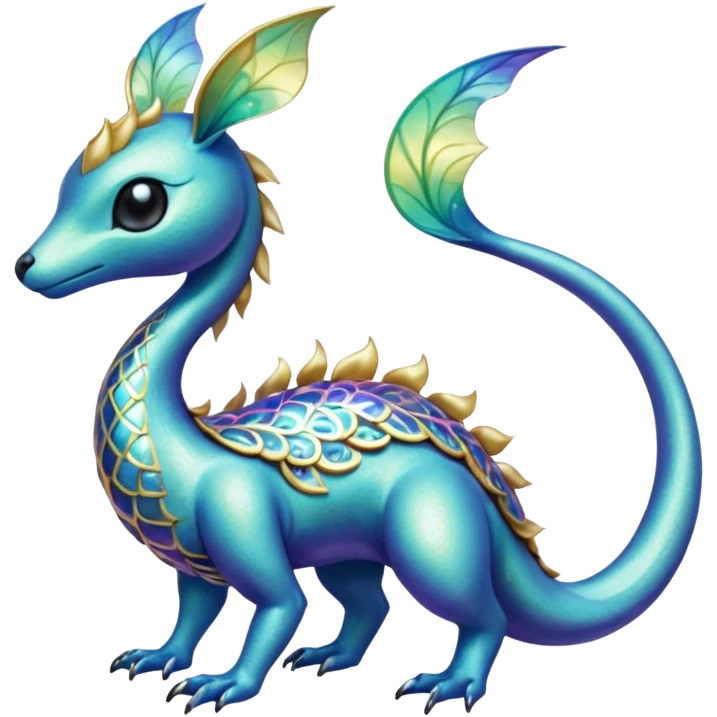 Silk-Fakémon-hybrid-creature (full body)  emoji
