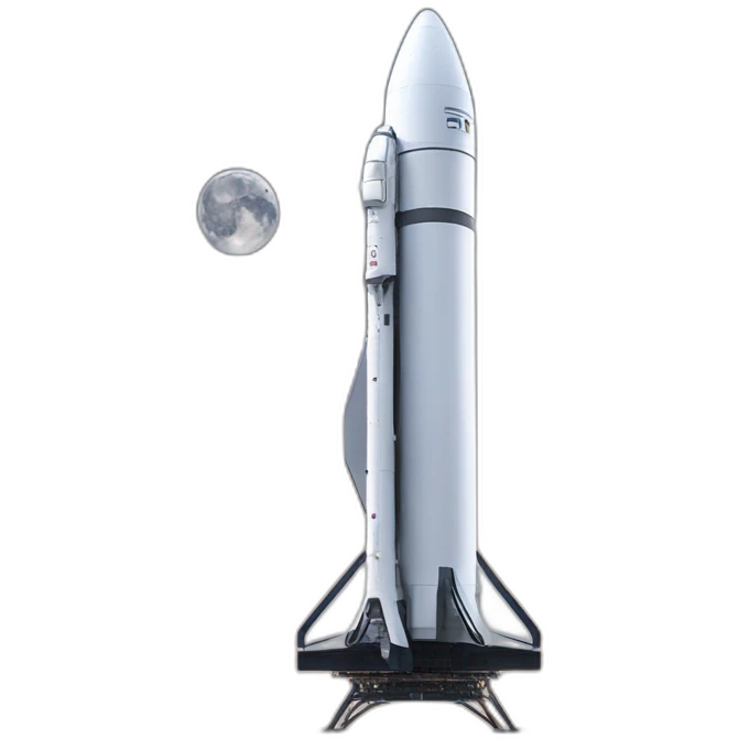 SpaceX starship emoji