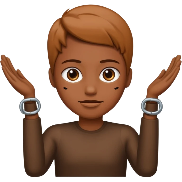 Please make an emoji where a person marks O or X with their arms. emoji