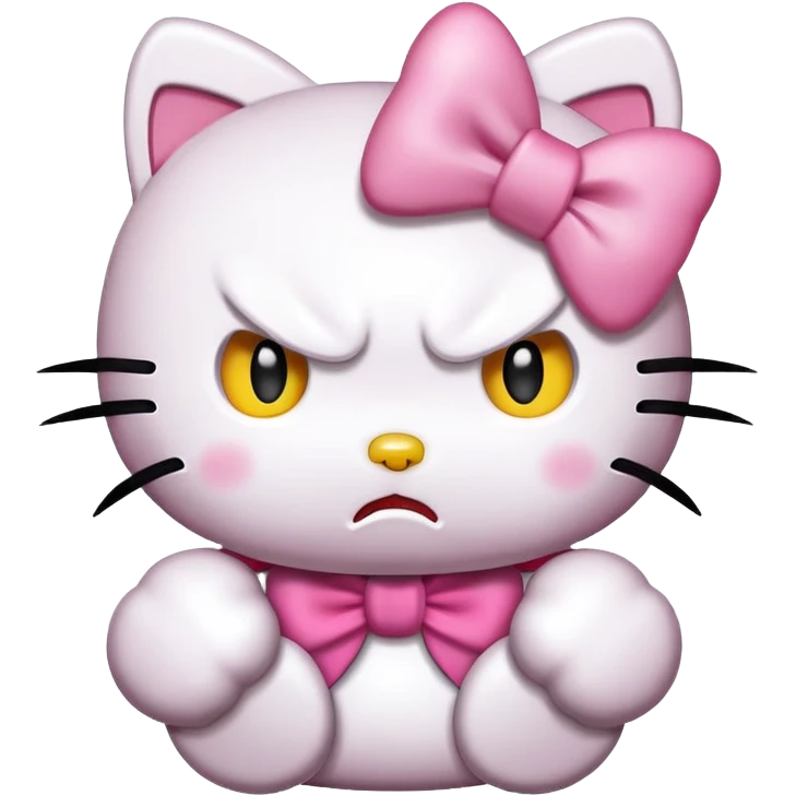 Hello-kitty hello-kitty mad emoji