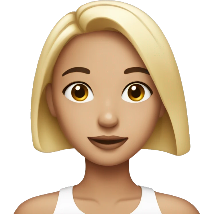 Girl with skincare  emoji