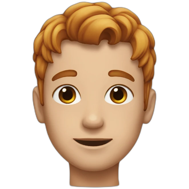 Garçons roux emoji