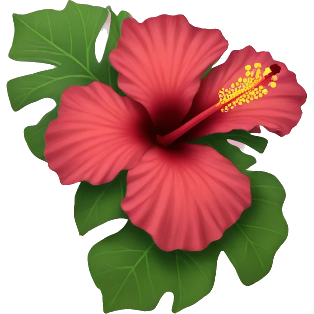 hibiscus emoji