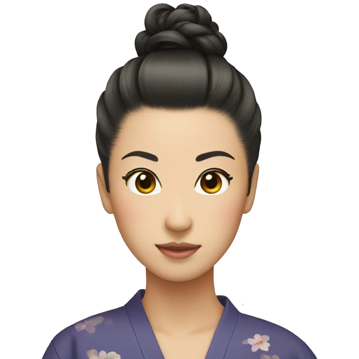 japanese topknot emoji