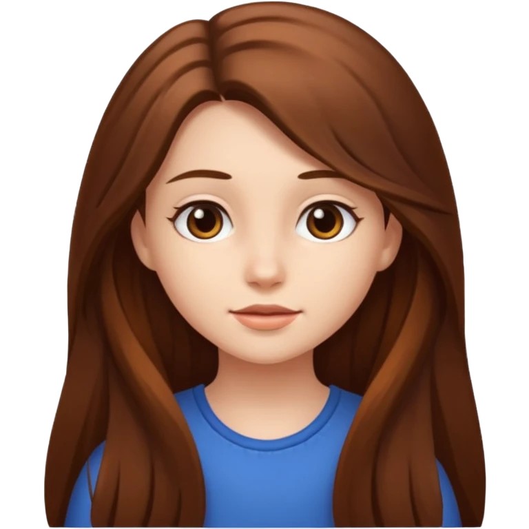 A girl emoji