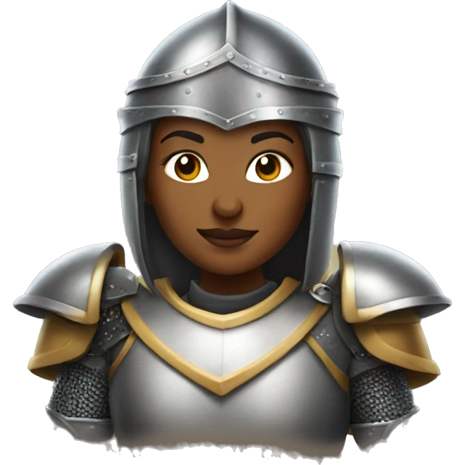 Lady knight  emoji