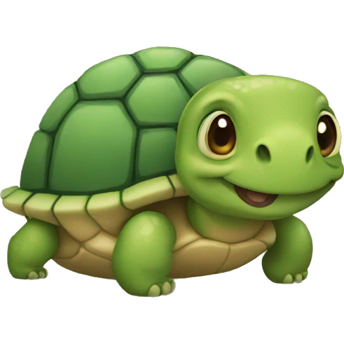 Torttle smile emoji