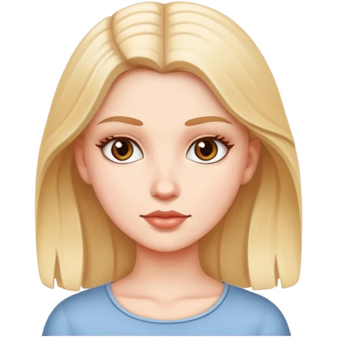 white girl beautiful  emoji