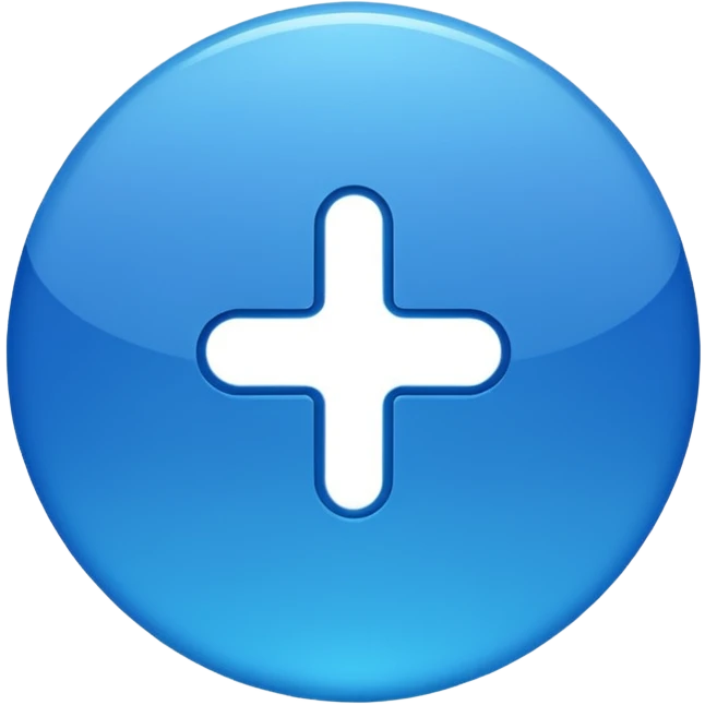 blue Disney+ logo icon emoji