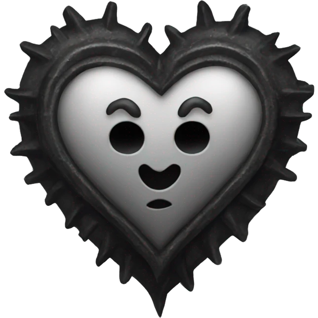 gothic heart emoji
