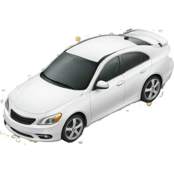 white girl car emoji