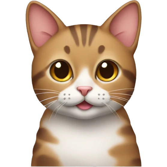 A cute cat emoji emoji