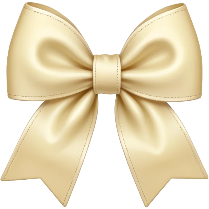 vanilla ribbon bow emoji