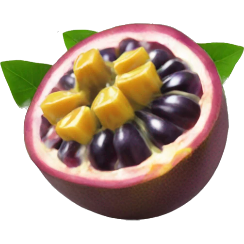 Passion fruit emoji
