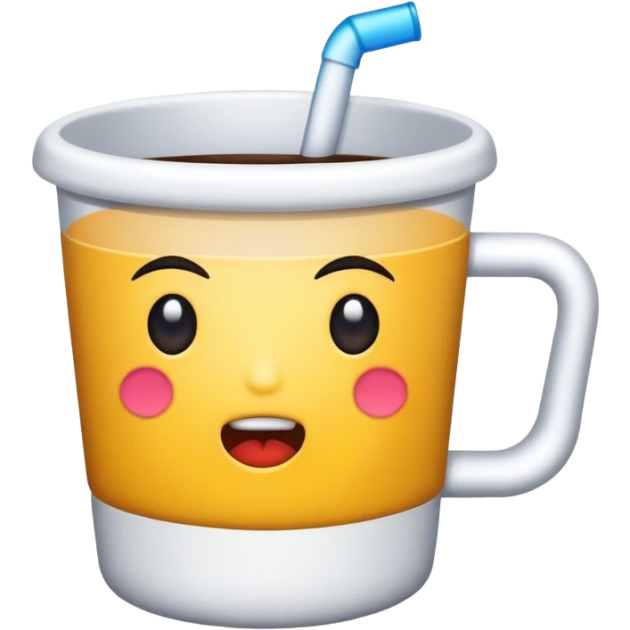 Big bad cup emoji