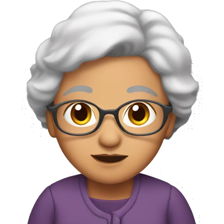 grandmother emoji