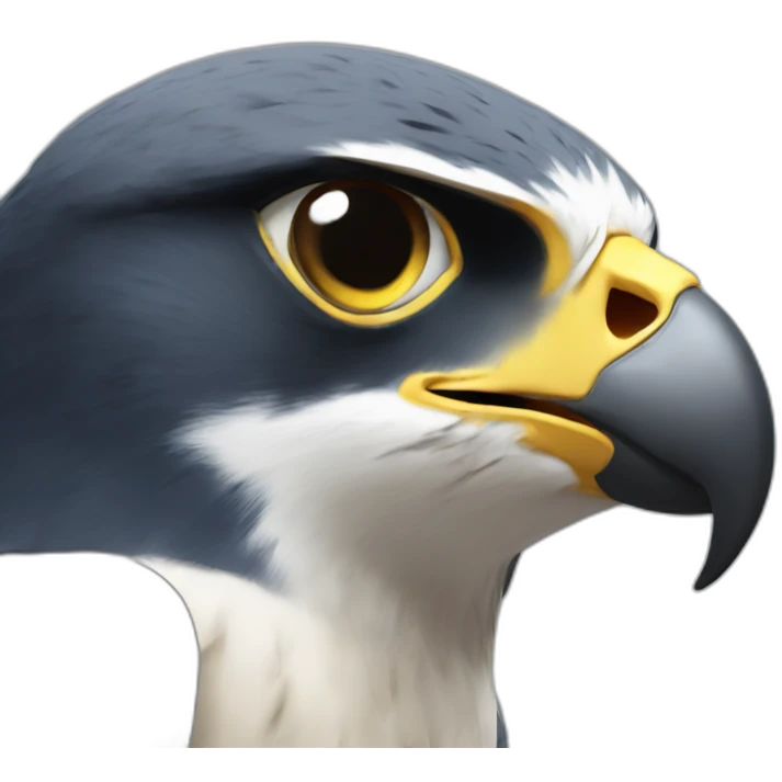 peregrine falcon crying emoji