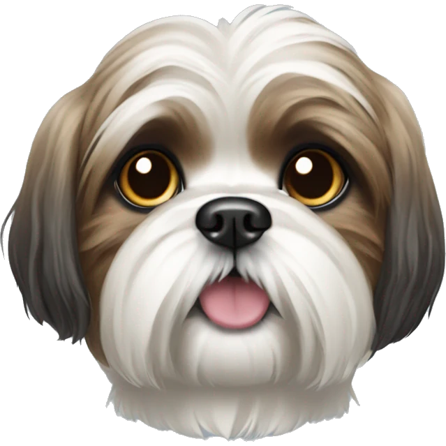 Shih tzu dog emoji