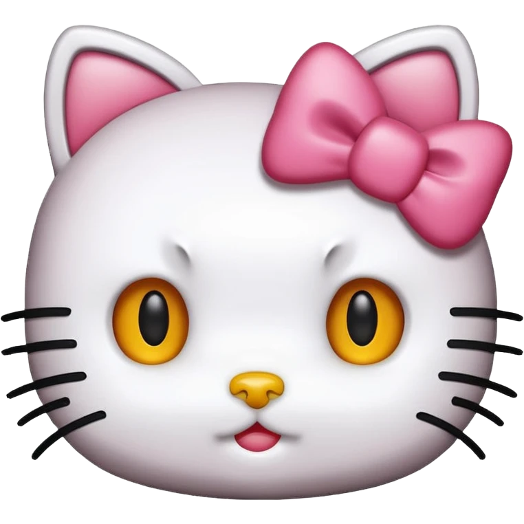 Hello Kitty cabeza  emoji