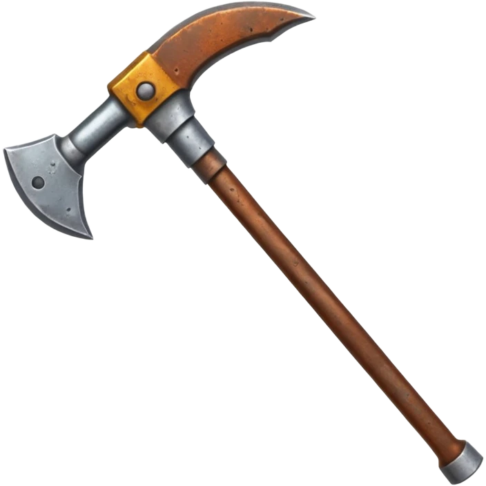 mine pickaxe emoji