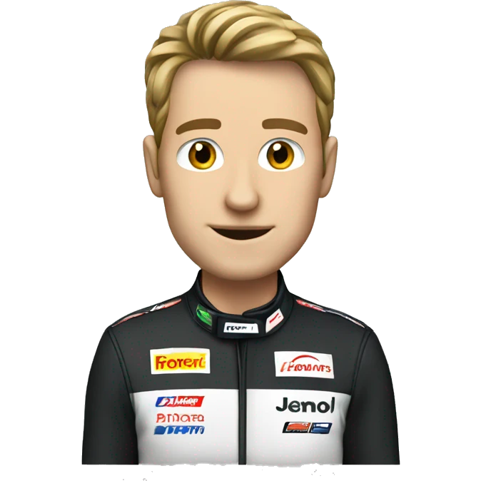 Fórmula 1 driver emoji
