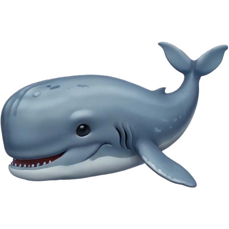 грустный кит emoji