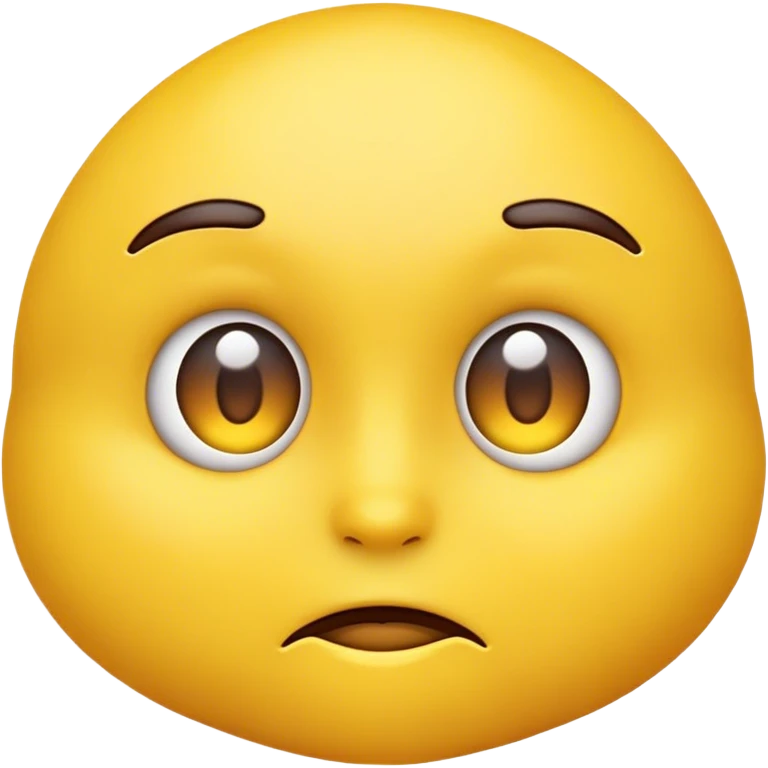 Side eye yellow emoji  emoji