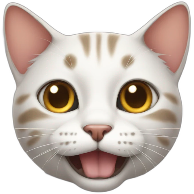 cat with no teeth emoji