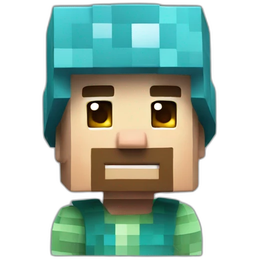 Minecraft steve emoji