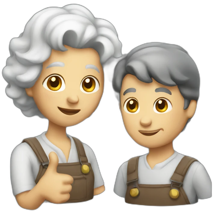 old woman teaching mechanic emoji