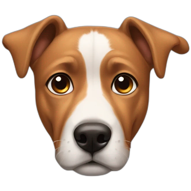 dog doing Eyebrow raise emoji