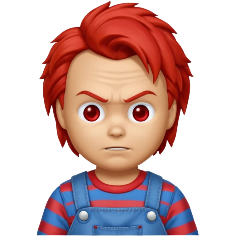 Un emojin de chuky emoji