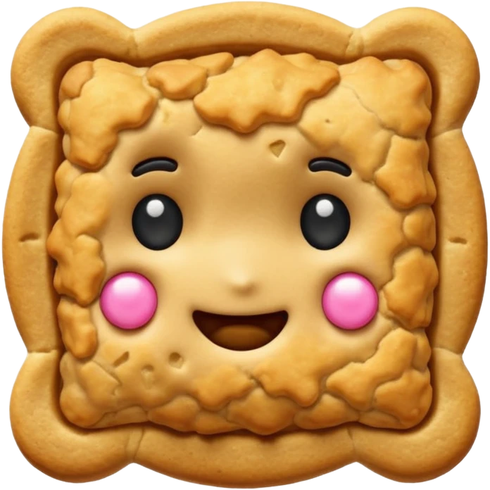 Generame una imagen de una crambl cookie aestheric emoji