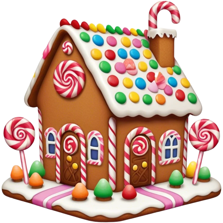 Candy land  house  emoji